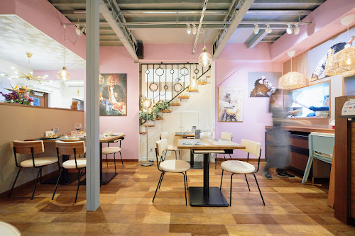 福岡市の店舗デザイン 店舗設計・施工 Ｇキューブ めんたいワイド カフェ＆ダイニング